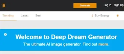 deep dream generator
