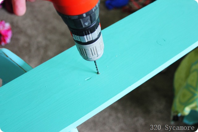 pre drill holes