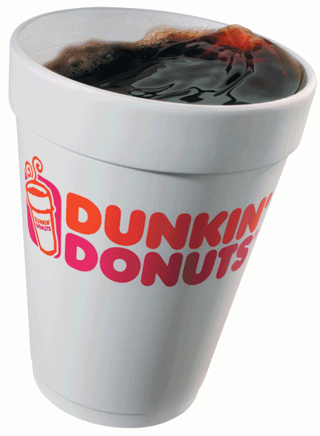 dunkin donuts free coffee  coupon