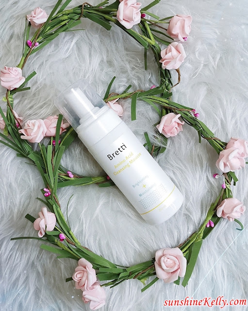 Bretti Brightening & Moisturizing Amino Acid Cleansing Mousse Review, Bretti, Foam Cleanser, Facial Cleanser, Promo Code, Beauty Review, Beauty 