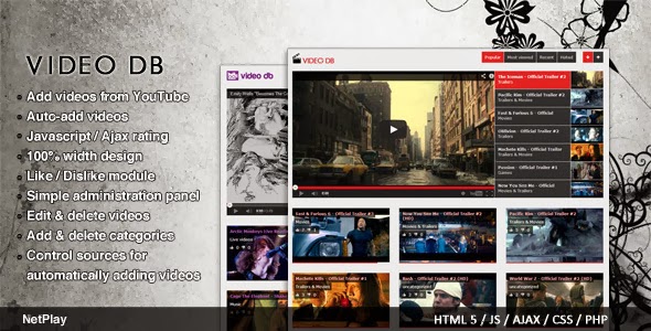 Codecanyon - Video DB v.1.3.0.