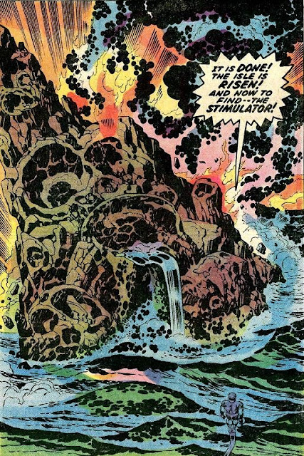 Fantastic Four #98, Jack Kirby, the Sentry and his mysterious island