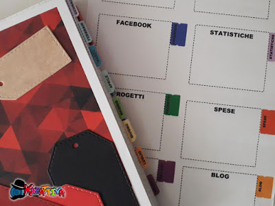 etichette per social adesive per bullet journal