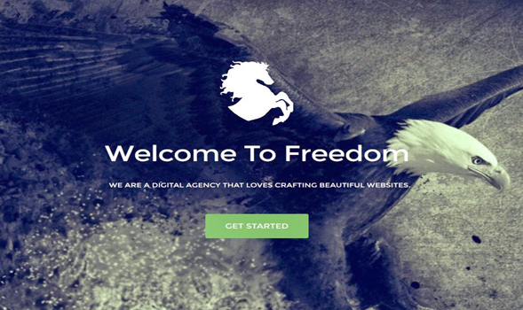 Freedom-Portfolio-Blogger-Template
