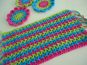 Dinki Dots - V-Stitch Crochet