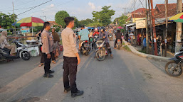 Patroli Ngabuburit Polsek Sukagumiwang, Antisipasi Gangguan Kamtibmas di Bulan Puasa