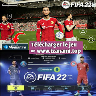 (500 MB) Comment télécharger FIFA 22 PPSSPP Camera PS5 Android hors ligne