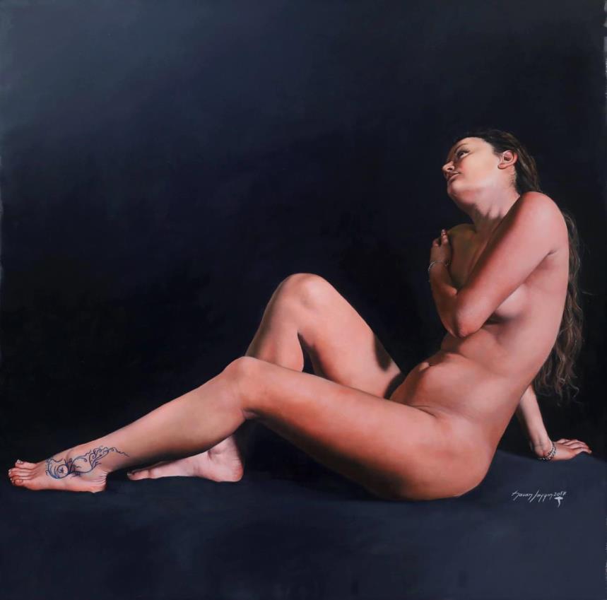 Artist Hasan Saygin | Nude Portrait