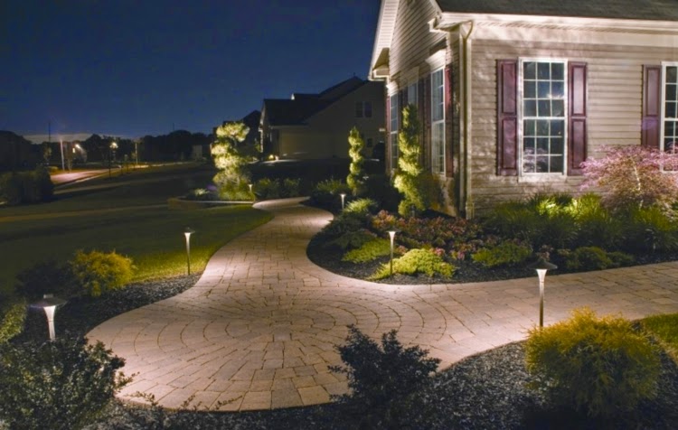 LED lights around the home, LED outdoor garden lights
