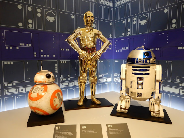 BB-8, C-3PO and R2-D2