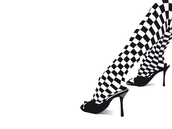 Chess Shoe Wallpaper