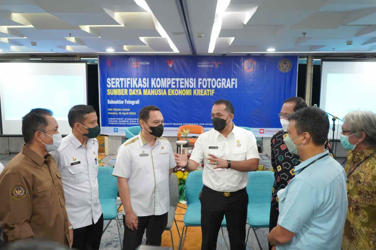 Pemko Medan Dukung Sertifikasi Kompetensi Fotografi, Bobby Nasution Ajak Fotografer Kolaborasi Majukan Medan
