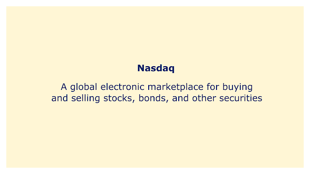 A global electronic marketplace for buying and selling stocks, bonds, and other securities.