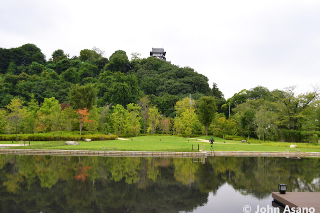 View of Inuyama Castle from the hotel