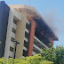 POR INCENDIO, DESALOJAN PERSONAL DE TORRE ADMINISTRATIVA EN SEDE DE LA UASD