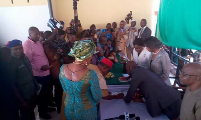 Photos: Governor Obiano receives Certificate of Return from INEC