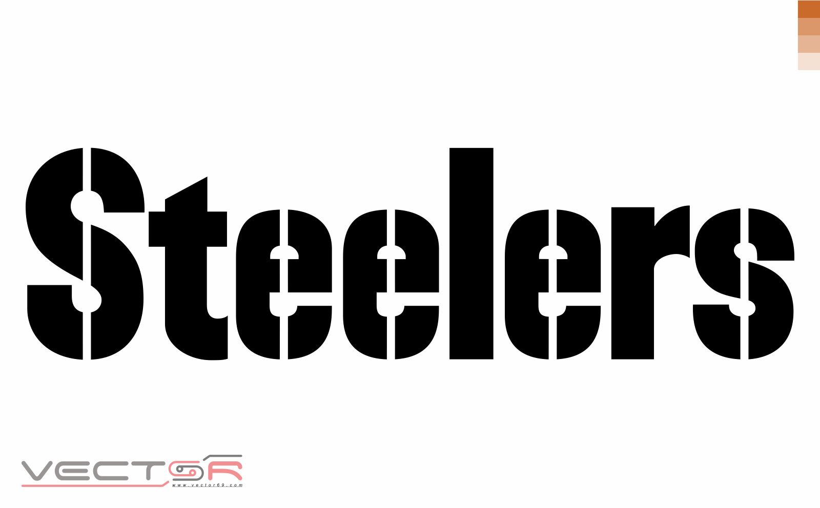 Pittsburgh Steelers Wordmark - Download Vector File AI (Adobe Illustrator)