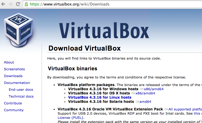 Installare Virtual Box su Mac OS X - Simei - Blog