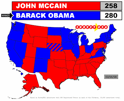 SurveyUSA: McCain vs Obama