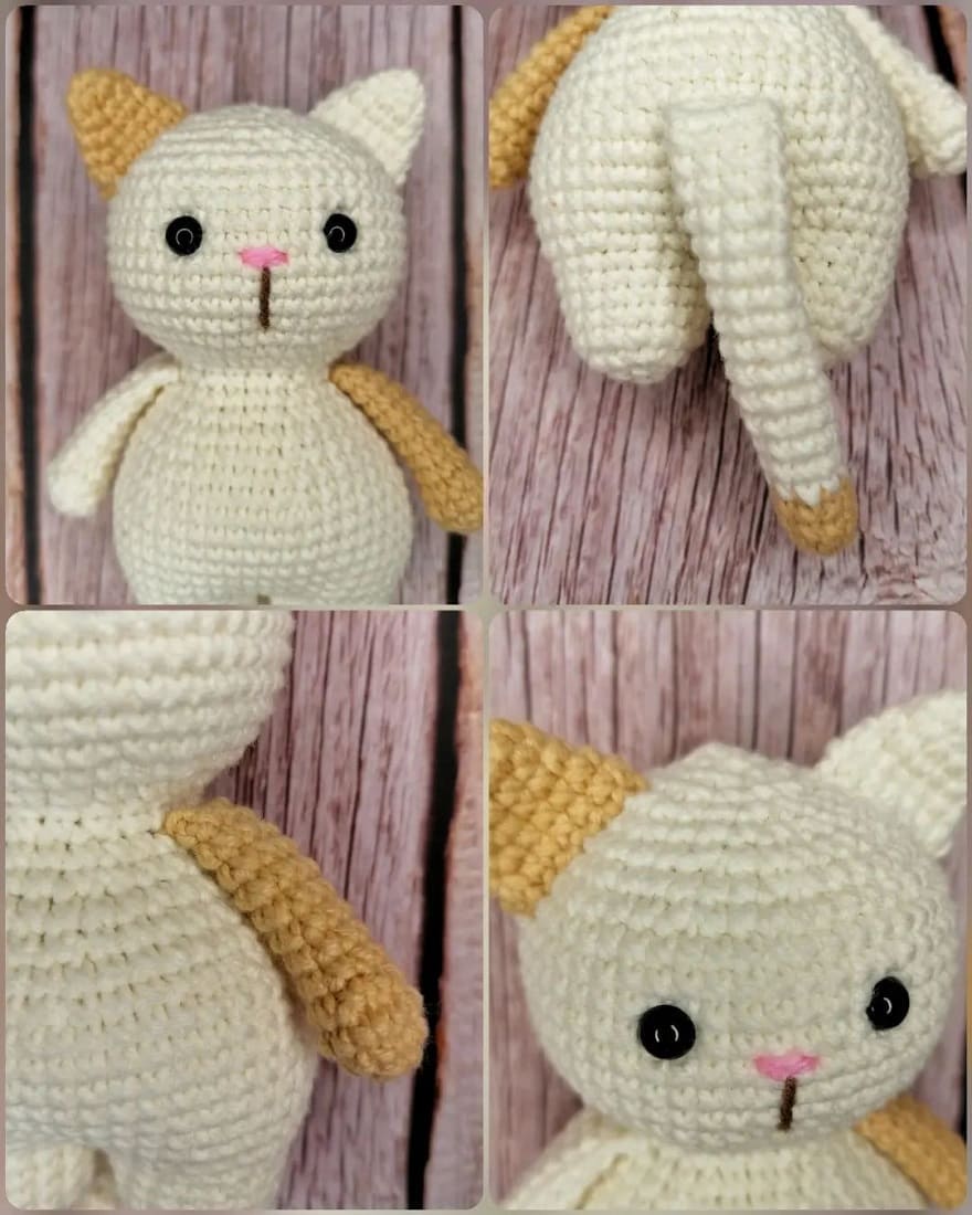 Crochet cat tutorial