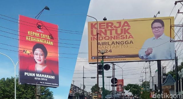 Sebagai rakyat karena yang satu ketua DPR dan yang satu Menteri dan Ketum Golkar Naniek S Deyang: Di musim Pandemi kami (rakyat Indonesia) gak butuh BALIHO, kami butuh bantuan nyata!