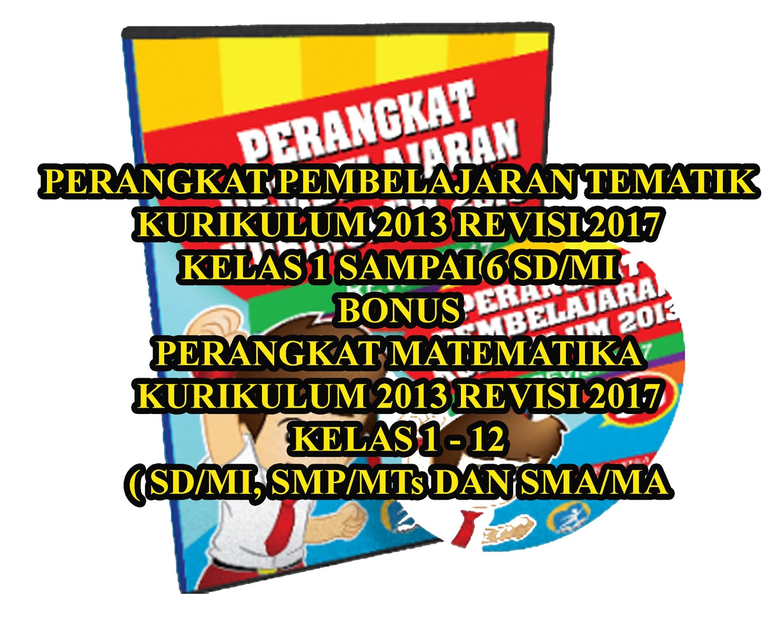 Perangkat Pembelajaran Kelas 1 6 Kurikulum 2013 Revisi 2018 Bonus Perangkat Matematika Kls 1 12