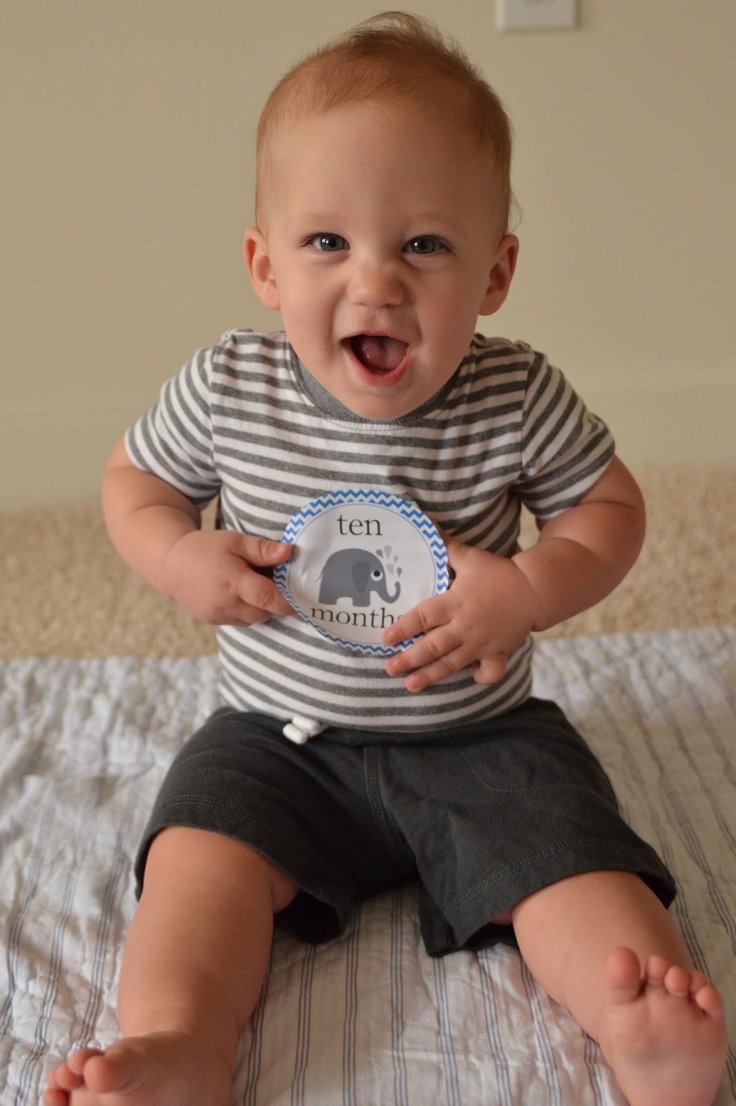 The Adventure Starts Here: Happy 10 Months Noah!
