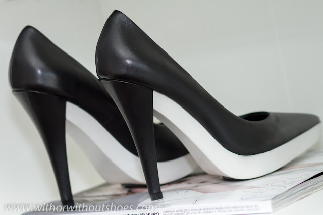 Pumps con plataforma de goma