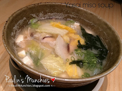 Paulin's Munchies - Sushi Tei at JEM - Yasai miso soup