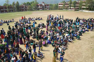 TCV CHAUNTRA EARTH QUAKE DRILL