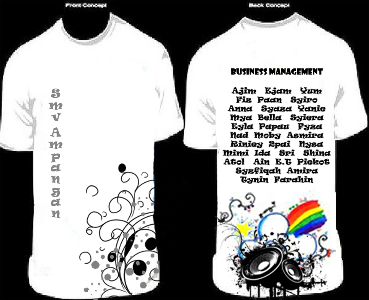 student management Business Management t shirt