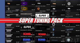 Super Tuning Pack euro truck simulator2 mods