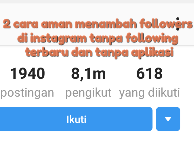 Followers Gratis Instagram Tanpa Following Aman - Free Instagram Followers And Likes Hack
