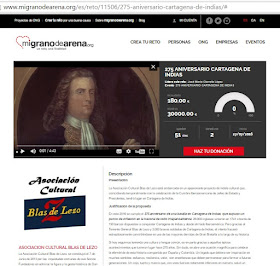 275 aniversario Cartagena de Indias - Asociación Cultural Blas de Lezo en migranodearena.org - Blas de Lezo - Cumbre Iberoamericana - el troblogdita - ÁlvaroGP