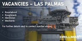  Drillmar Resources are currently recruiting for the below positions to join a semi-submersible in Las Palmas,