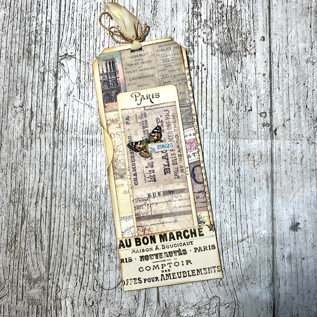 Let's Use Book Pages To Make Tags & Pockets