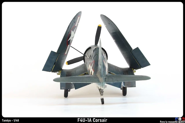 Maquette du F4U-1A  Corsair de Tamiya 1/48.