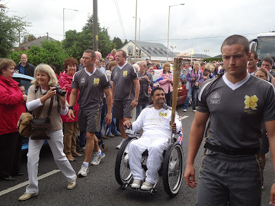 Torch Relay In Stoke Mandeville