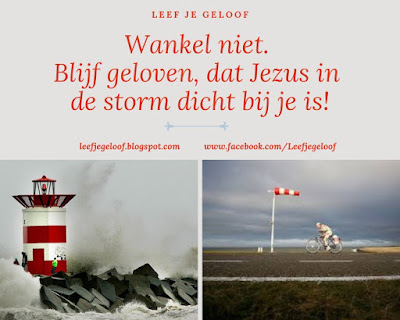 Leef je geloof, Hillie Snoeijer, Met Jezus in de storm