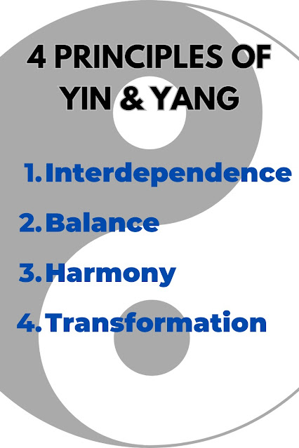 4 Principles of Yin & Yang