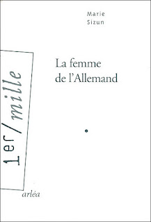 La femme de l'Allemand Marie Sizun