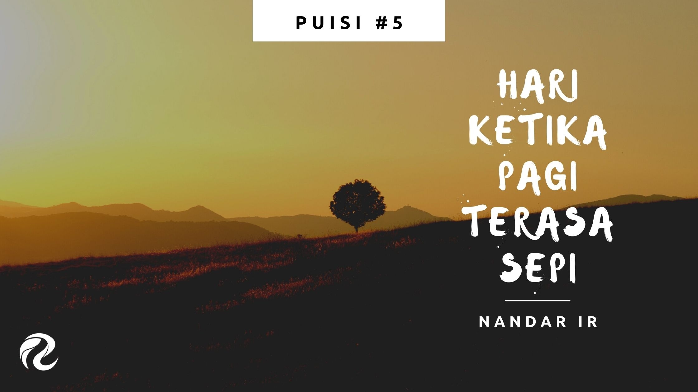 hari ketika pagi terasa sepi