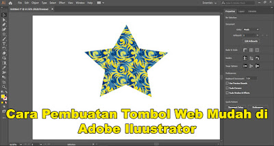 Cara Membuat Tombol Web Mudah Dan Keren Di Adobe Illustrator