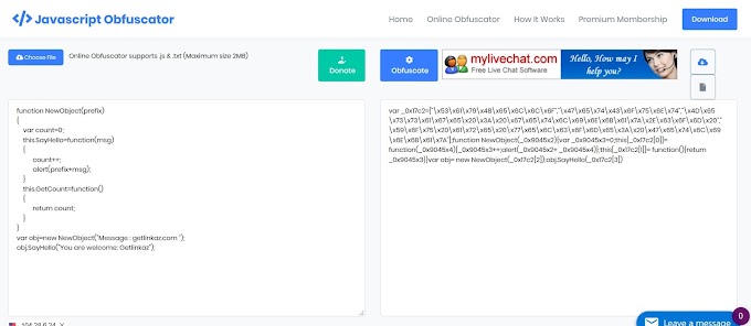 Javascript Obfuscator: mã hóa code Javascript tốt nhất base64 decode gọi = ... ^^