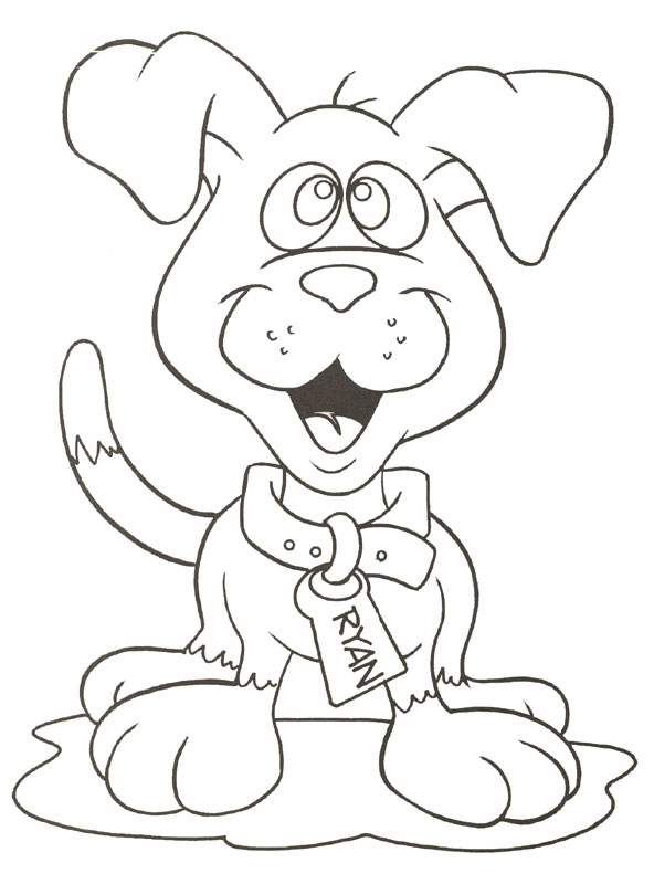 12 Free Printable Cute Puppies Coloring Sheet