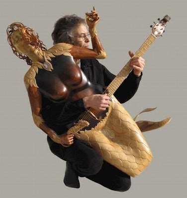 desain gitar unik, gambar gitar