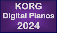 Korg digital pianos 2024