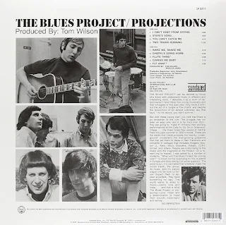 THE BLUES PROJECT - Projections - Album (back cover)