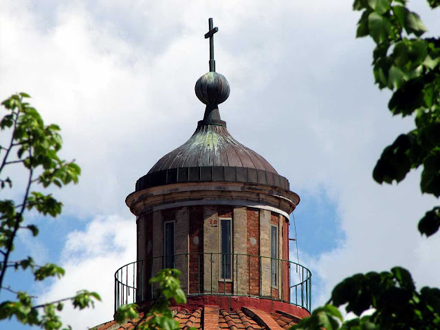 Lantern of the dome, Santa Maria del Soccorso church, Livorno