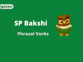 Important Phrasal Verbs List | SP Bakshi